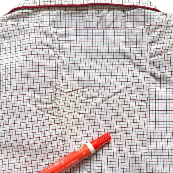 Botany 500 Permanent Press Men’s Plaid Button Down Pajama Shirt Size Large - Picture 7 of 8